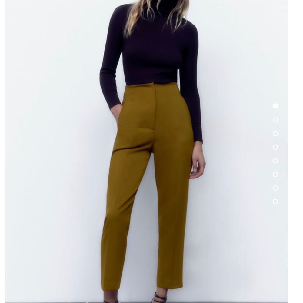 Zara oil color pants